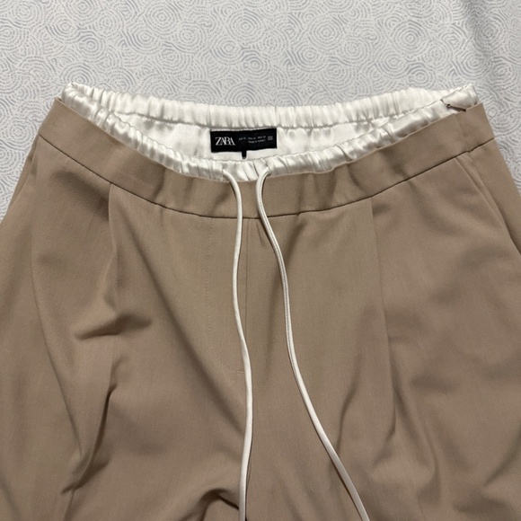 Double waist band straight leg pants - Picture 2 of 2